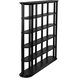 Foster Matte Black Bookcase