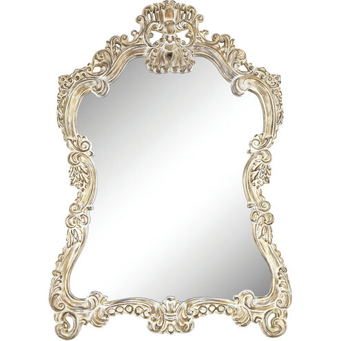Regence 45 X 30 inch Belgian Cream with Clear Wall Mirror