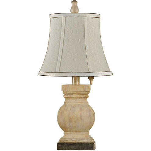 Signature 21 inch 40 watt Ellis Sandstone Table Lamp Portable Light