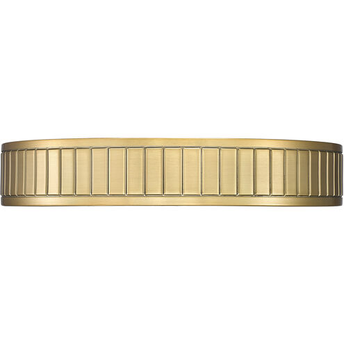 Madison LED 16.5 inch Modern Gold Flush Mount Ceiling Light