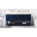 Sinclaire 72 X 22 X 34 inch Blue Vanity Sink Set