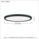 Outskirts 20 inch Earth Black Flush Mount Ceiling Light
