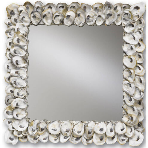 Oyster Shell 20 X 20 inch Natural/Mirror Wall Mirror