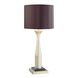 ML 29.75 inch 100 watt Antique Silver Table Lamp Portable Light