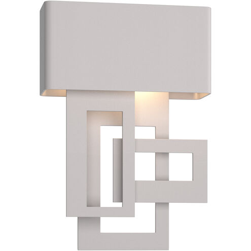Collage LED 13.8 inch Coastal Burnished Steel Outdoor Sconce, Small