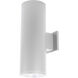 Cube Arch LED 6.25 inch White Sconce Wall Light in Spot, 90, 3000K, Straight Up/Down