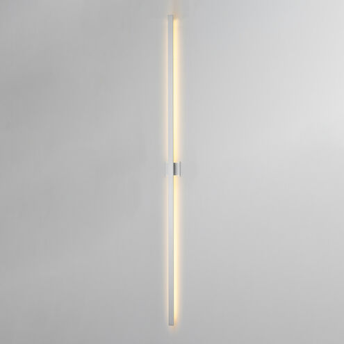 Alumilux Line LED 96 inch Satin Aluminum Outdoor Wall Sconce