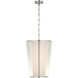 Barbara Barry Phinn LED 17.75 inch Polished Nickel Lantern Pendant Ceiling Light