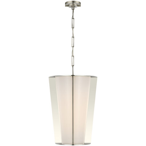 Barbara Barry Phinn LED 17.75 inch Polished Nickel Lantern Pendant Ceiling Light