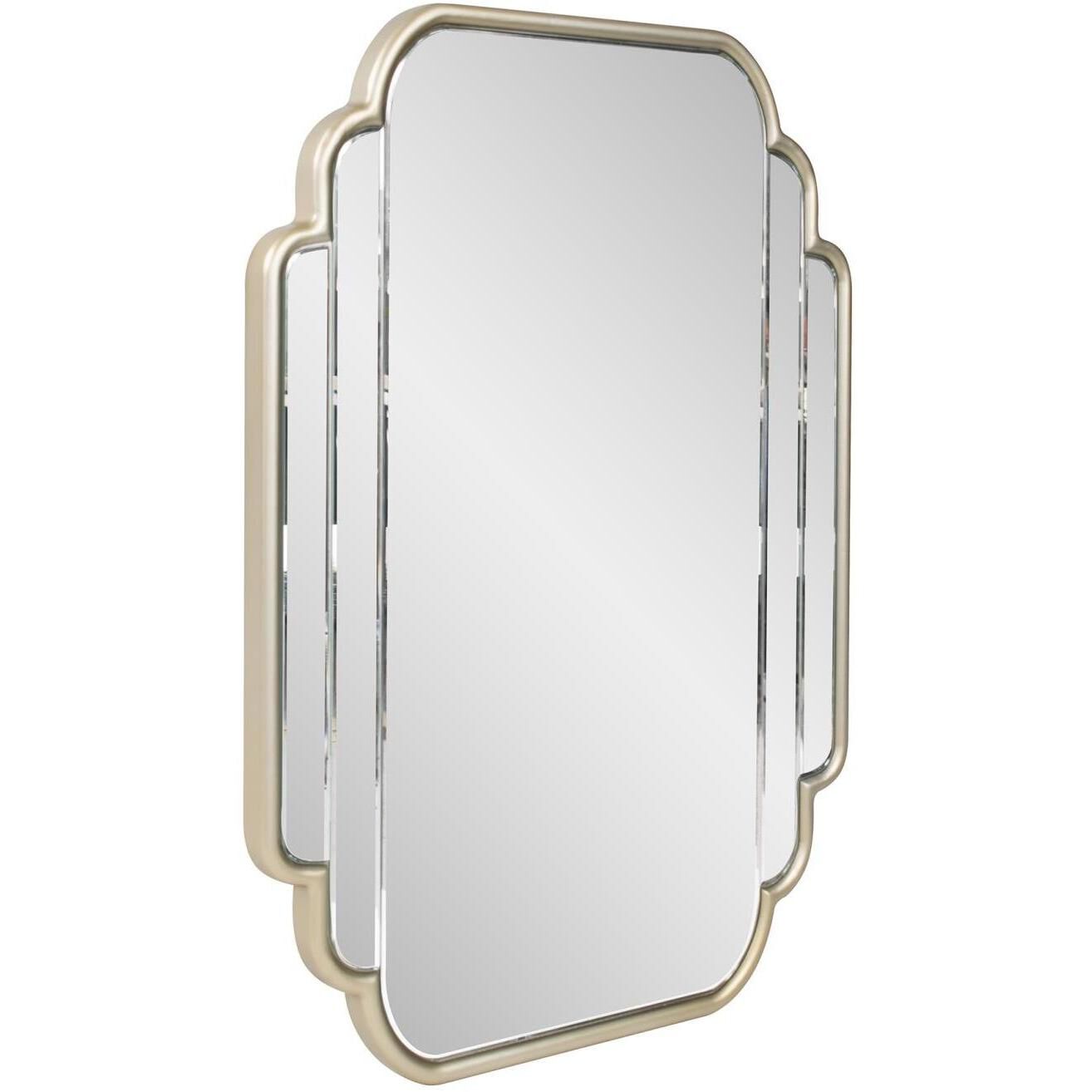 Winton 40 X 30 inch Gold Vanity Mirror