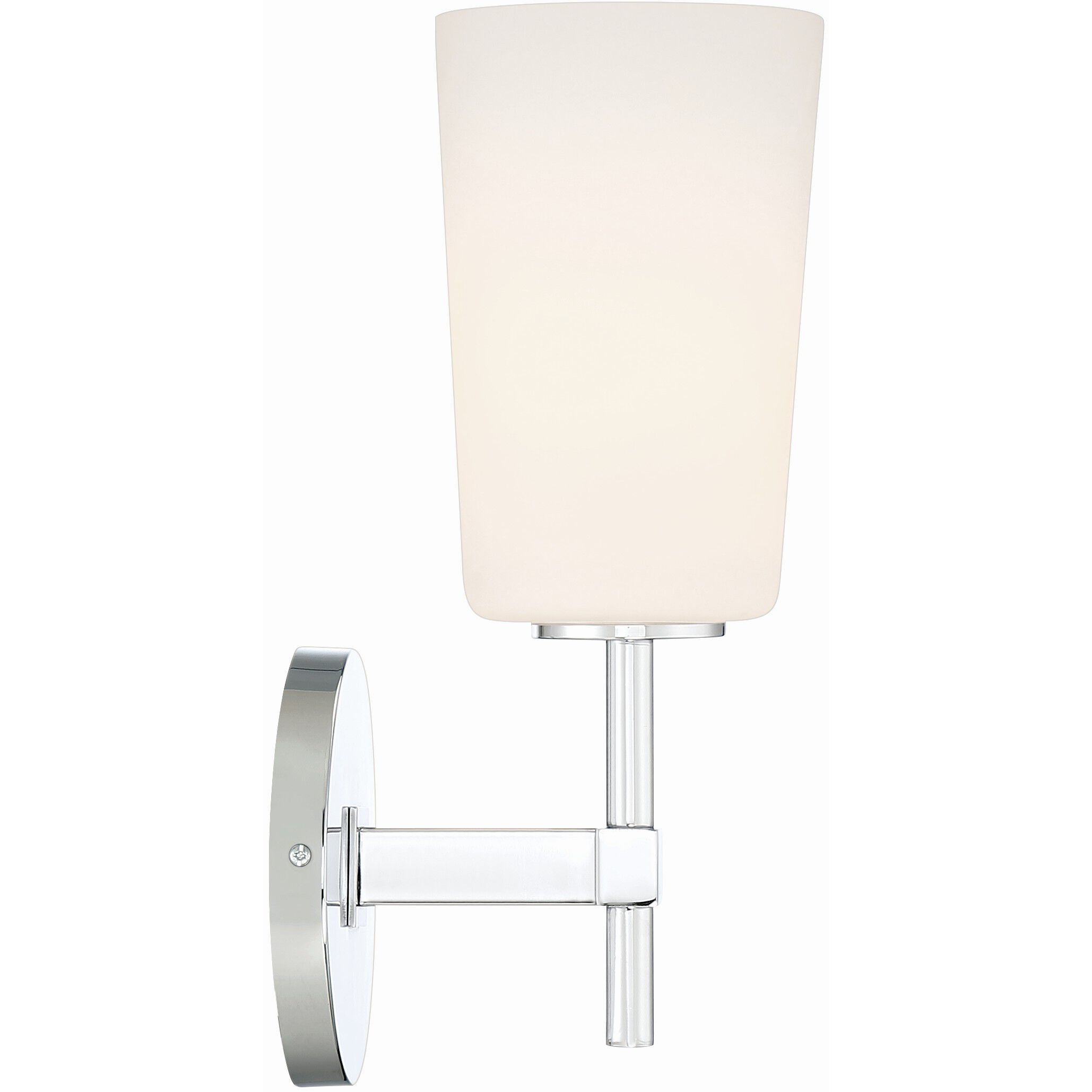 Colton Bath Sconce Wall Light in Polished Chrome