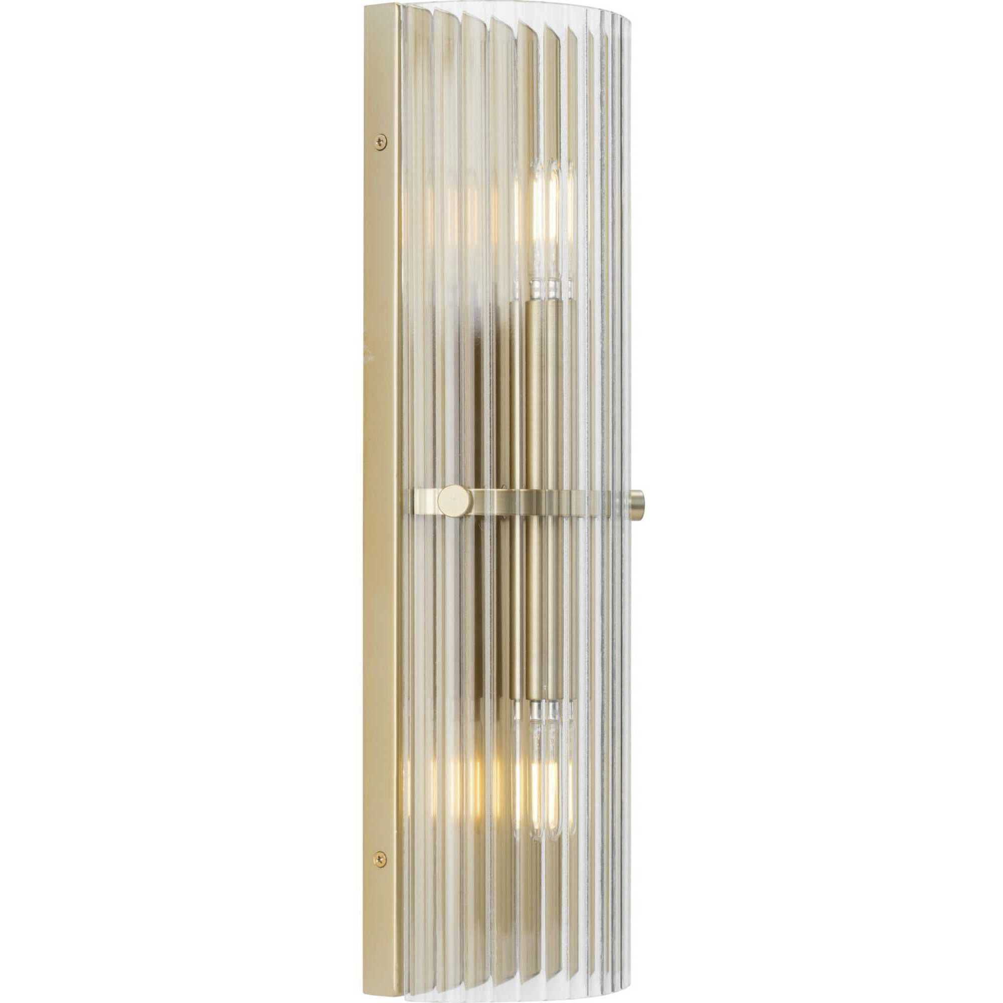 Seville 2 Light 3 inch Soft Gold ADA Wall Sconce Wall Light, Design Series