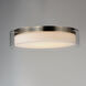 Duo LED 19.75 inch Satin Nickel Flush Mount Ceiling Light