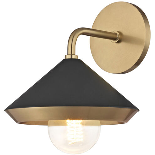 Marnie 1 Light 8 inch Aged Brass Wall Sconce Wall Light