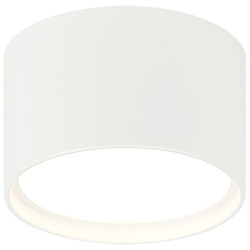 Caravon LED 5.5 inch White Flush Mount Ceiling Light