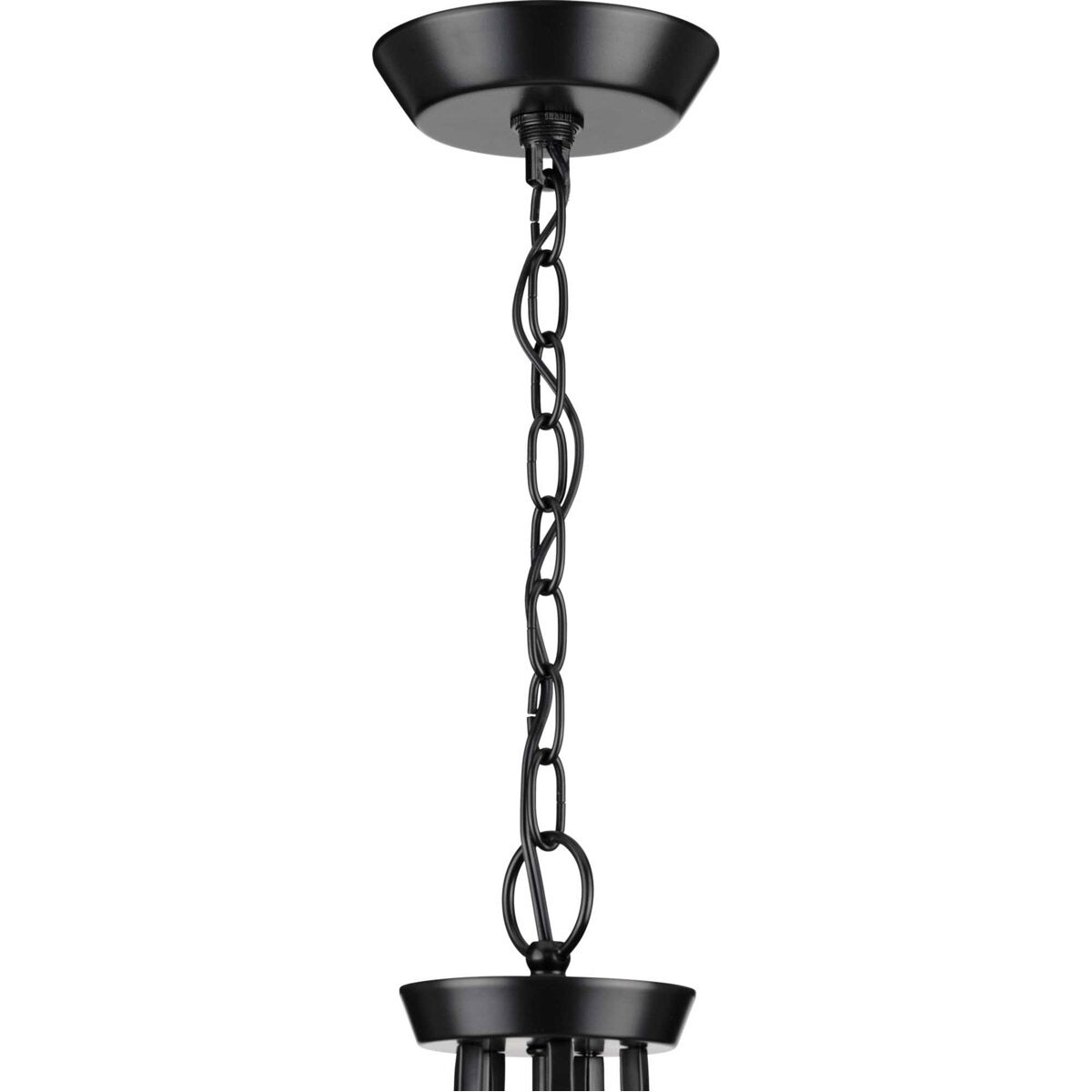 Lassiter 3 Light 17 inch Matte Black Foyer Pendant Ceiling Light