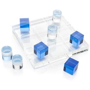 Crystal Game Board 9.5 X 3 inch Sculpture