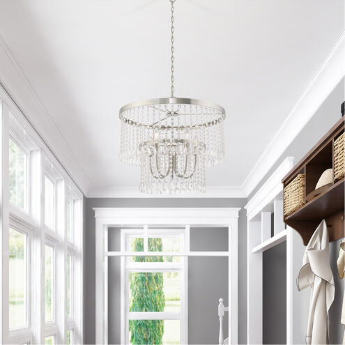 Neptune 5 Light 32 inch Brushed Nickel Bath Vanity Wall Light