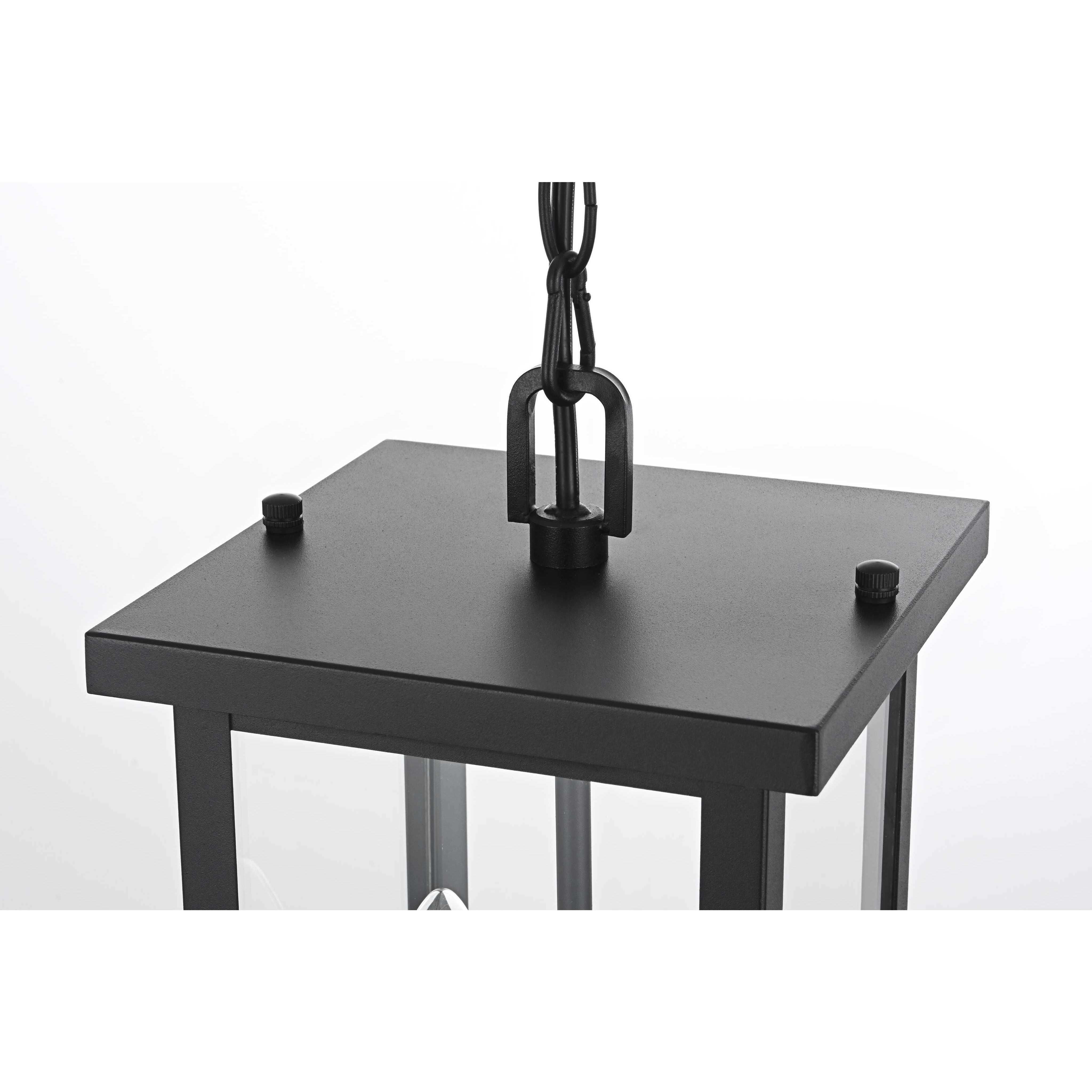 Venango 2 Light 7 inch Black Outdoor Pendant