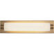 Charleston 18.75 inch Vintage Brass Bath Vanity Light Wall Light