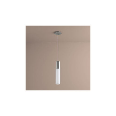 Magnum 1 Light 4 inch Satin Nickel Pendant Ceiling Light