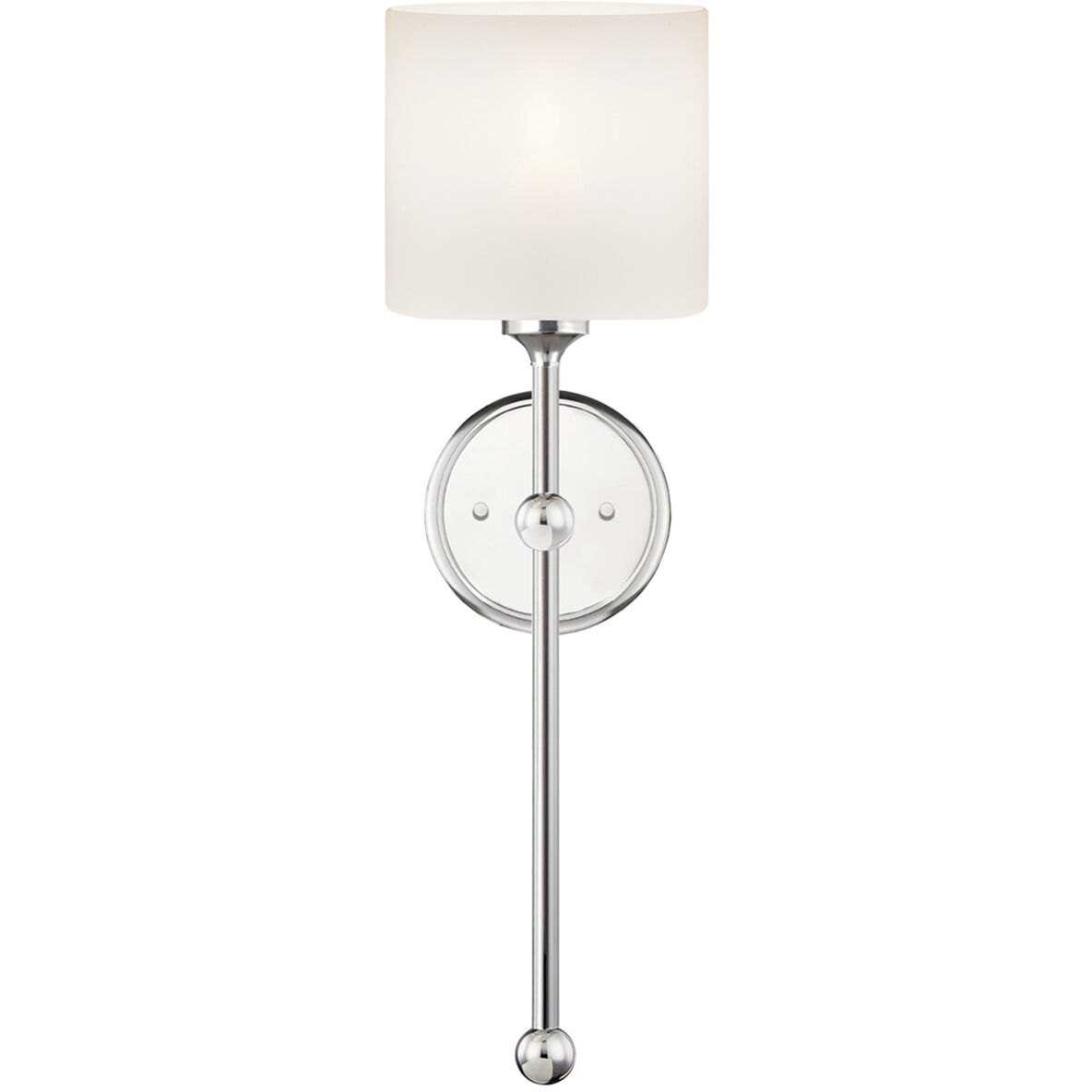 Fusion Collection - Sequoia Family 1 Light 4 inch Polished Chrome ADA Wall Sconce Wall Light, EVOLV