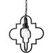 Sandara 1 Light 15 inch Black Pendant Ceiling Light