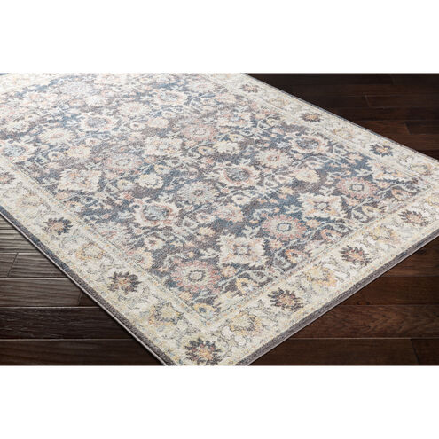 New Mexico 122.05 X 94.49 inch Blue/Charcoal/Rust/Lavender/Rose/Light Blue Machine Woven Rug