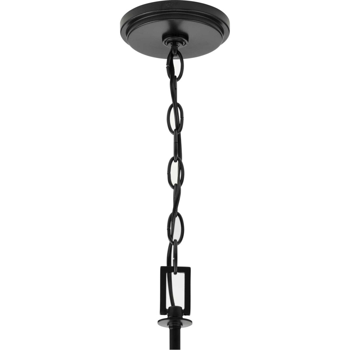Winslett 5 Light 27 inch Matte Black Chandelier Ceiling Light