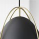 Sean Lavin Norman 1 Light 15.38 inch Satin Brass Pendant Ceiling Light