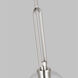 Codyn 1 Light 10 inch Brushed Nickel Mini-Pendant Ceiling Light