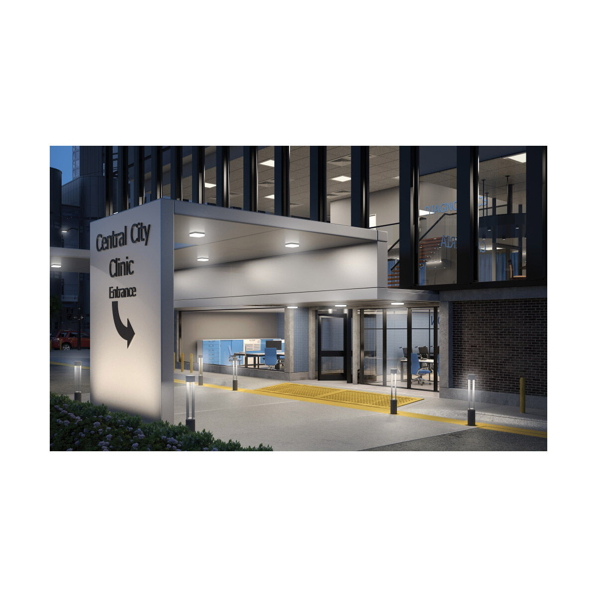 Sean Lavin Boxie LED 2.5 inch Charcoal Outdoor Wall/Flush Mount in LED 90 CRI 3000K 120V, Integrated LED