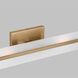 Dex 2 Light 4.75 inch Satin Brass Bath Vanity Wall Light