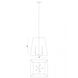 Candor 5 Light 22 inch Rusty Black Chandelier Ceiling Light