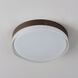 Illuminaire II LED 7 inch Bronze Flush Mount Ceiling Light