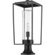 Sheridan 1 Light 24.5 inch Black Outdoor Pier Mounted Fixture