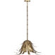 Kagra 3 Light 24 inch Brass Pendant Ceiling Light