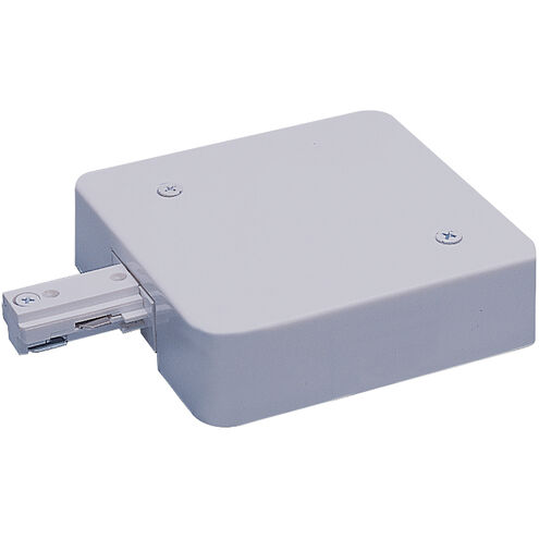 1-circuit 1 Light Silver T-Bar End Feed Ceiling Light