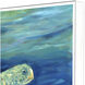 Lagoon Turtle Green and Blue Canvas, Propac