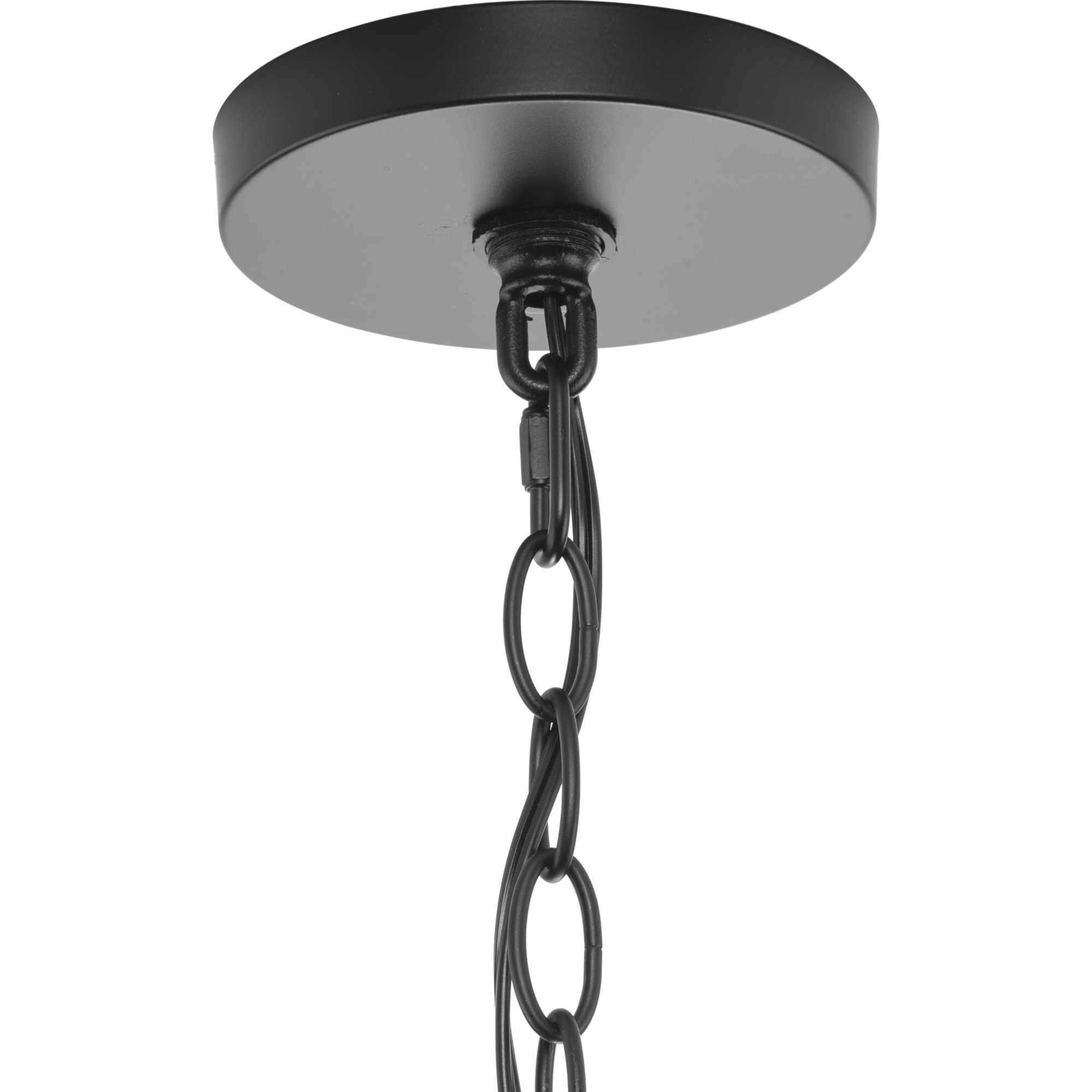 Gilliam 4 Light 15 inch Matte Black Foyer Light Ceiling Light