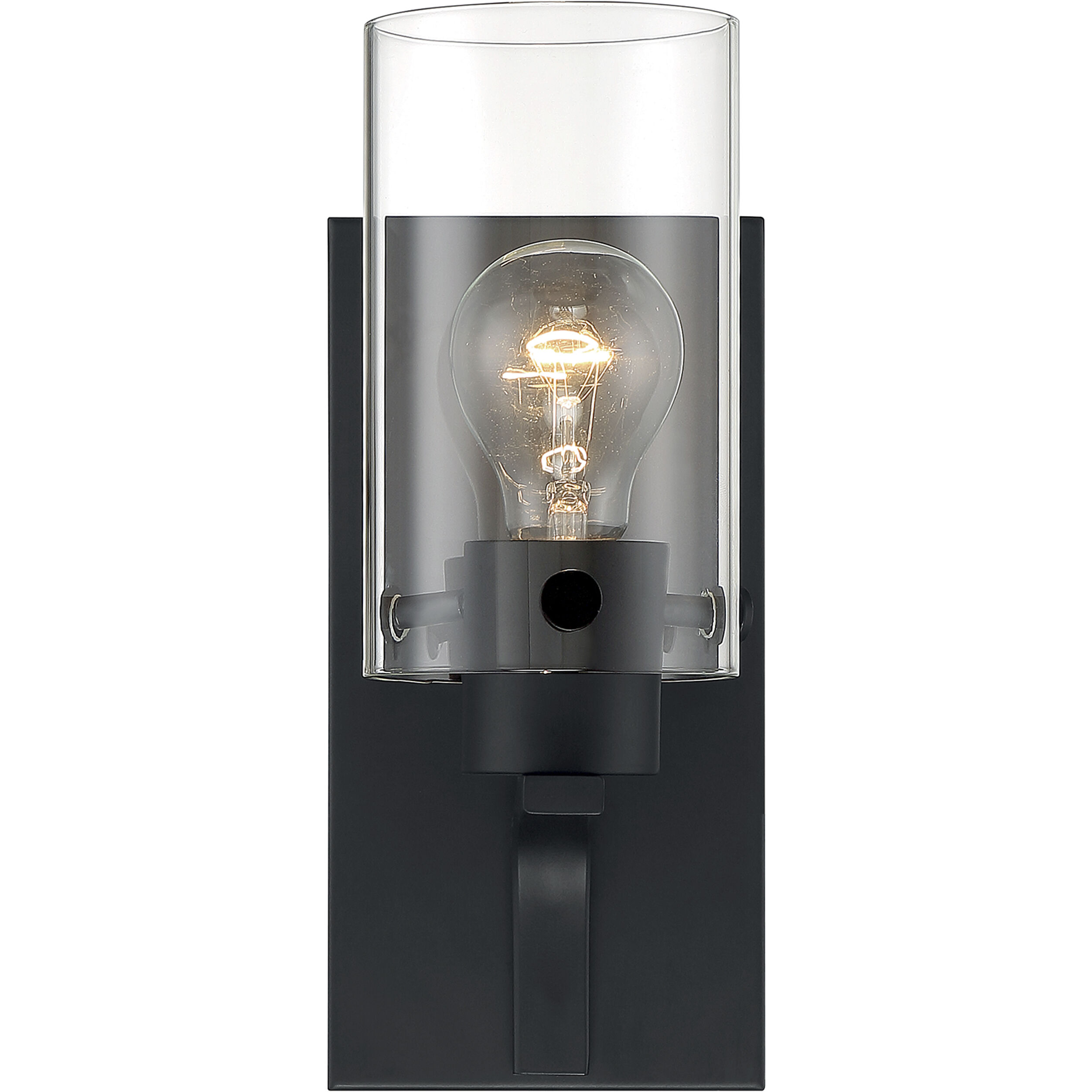 Sommerset 1 Light 5 inch Matte Black Vanity Light Wall Light