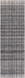 Sycamore 96 X 30 inch Medium Grey Rug, Runner