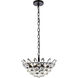 Emilia 3 Light 14 inch Black Pendant Ceiling Light