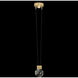 Aria 2 Light 6 inch Gold Pendant Ceiling Light