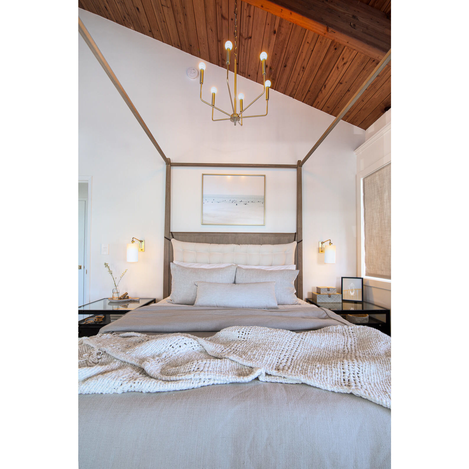 Bailey 6 Light 24 inch Aged Brass Chandelier Ceiling Light