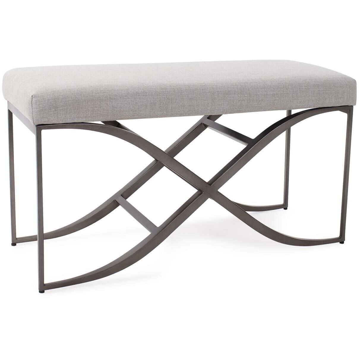Kenmare Gunmetal Bench