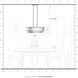 Manorwood 3 Light 30 inch Bronze Linear Chandelier Ceiling Light
