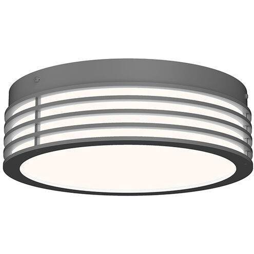 Marue LED 11 inch Textured Gray Surface Mount Ceiling Light
