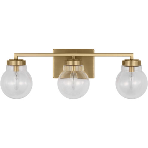 Renny 3 Light 24 inch Satin Brass Wall Bath Fixture Wall Light