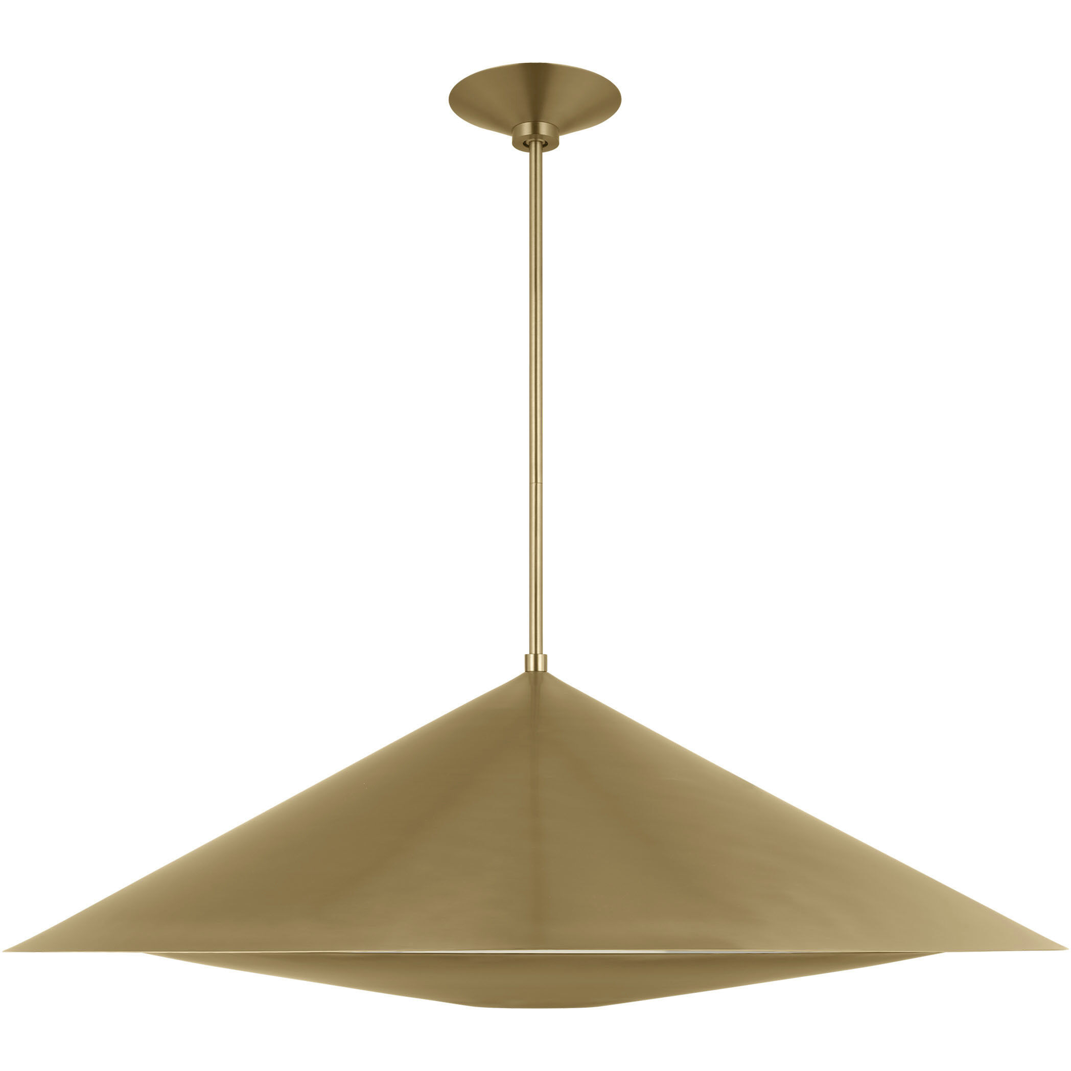 Kelly by Kelly Wearstler Echo 1 Light 36 inch Burnished Brass Pendant Ceiling Light